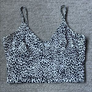 Leopard Print Women's Top